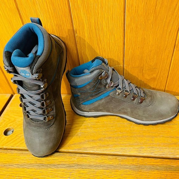 Timberland Women's Norwood Waterproof Mid Hiker Boots Dark Grey Full Grain A2J1B